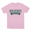 Classic Green Logo T Shirt Pink