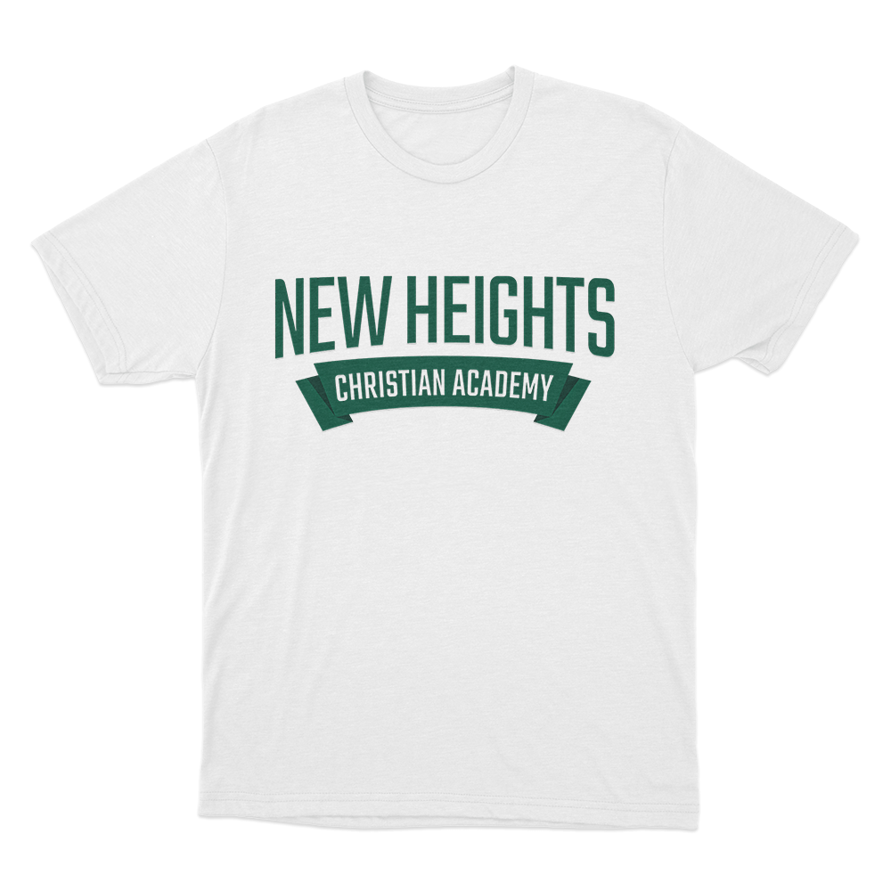 Classic Green Logo T Shirt White Classic Green Logo T Shirt White