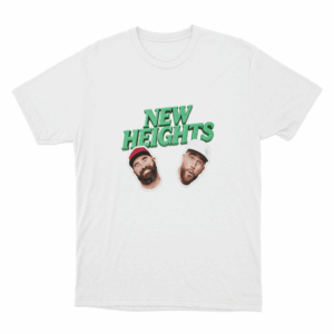 Grunge Kelce Collage T Shirt White